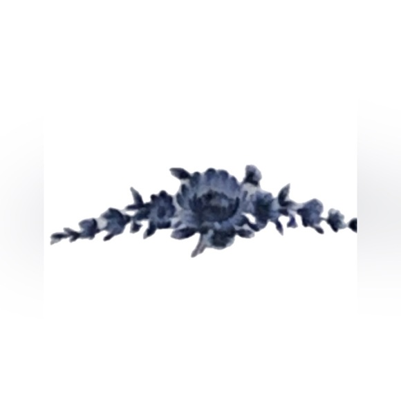 Blue Floral Dinnerware Set - Picture 3 of 5